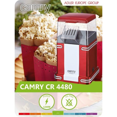 Camry | CR 4480 | Popcorn maker - 3